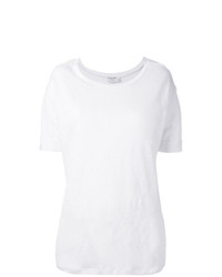 Женская белая футболка с круглым вырезом от Frame Denim