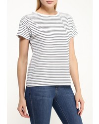 Женская белая футболка с круглым вырезом от Fred Perry