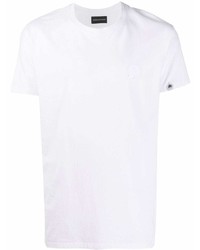 Мужская белая футболка с круглым вырезом от Gabriele Pasini