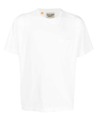 Мужская белая футболка с круглым вырезом от GALLERY DEPT.