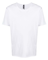 Мужская белая футболка с круглым вырезом от Giorgio Brato