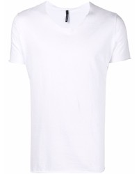 Мужская белая футболка с круглым вырезом от Giorgio Brato