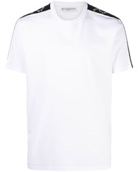 Мужская белая футболка с круглым вырезом от Givenchy