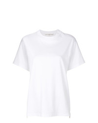 Женская белая футболка с круглым вырезом от Golden Goose Deluxe Brand