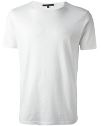 Мужская белая футболка с круглым вырезом от Gucci