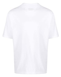 Мужская белая футболка с круглым вырезом от Haikure