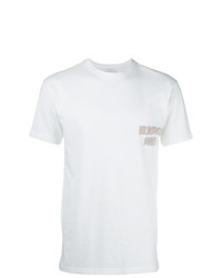 Мужская белая футболка с круглым вырезом от Han Kjobenhavn