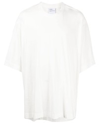 Мужская белая футболка с круглым вырезом от Hed Mayner