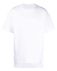 Мужская белая футболка с круглым вырезом от Helmut Lang
