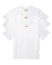 Мужская белая футболка с круглым вырезом от Heron Preston for Calvin Klein