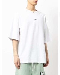 Мужская белая футболка с круглым вырезом от Off Duty