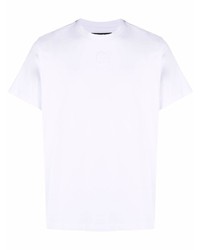 Мужская белая футболка с круглым вырезом от Hydrogen