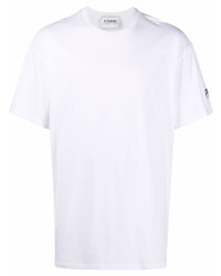 Мужская белая футболка с круглым вырезом от Iceberg