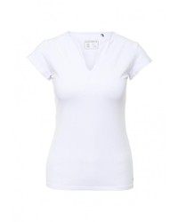 Женская белая футболка с круглым вырезом от Icepeak