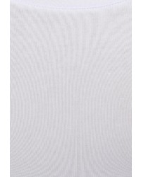 Женская белая футболка с круглым вырезом от Ichi