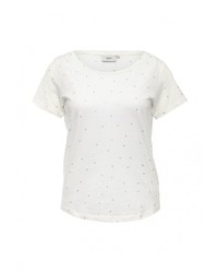 Женская белая футболка с круглым вырезом от Ichi