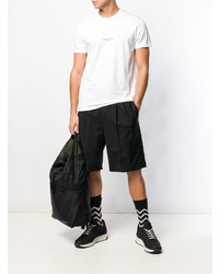 Мужская белая футболка с круглым вырезом от Stella McCartney