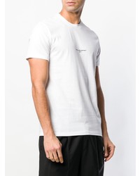 Мужская белая футболка с круглым вырезом от Stella McCartney