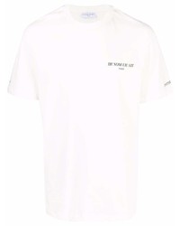 Мужская белая футболка с круглым вырезом от Ih Nom Uh Nit
