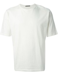 Мужская белая футболка с круглым вырезом от Issey Miyake