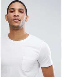 Мужская белая футболка с круглым вырезом от Jack & Jones