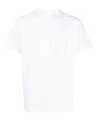 Мужская белая футболка с круглым вырезом от Jacquemus