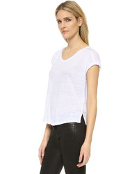 Женская белая футболка с круглым вырезом от Rag & Bone