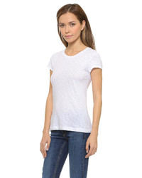 Женская белая футболка с круглым вырезом от Rag & Bone