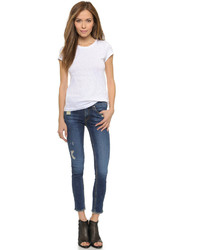 Женская белая футболка с круглым вырезом от Rag & Bone