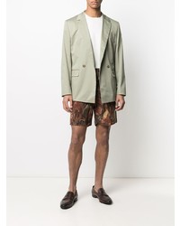 Мужская белая футболка с круглым вырезом от Lemaire