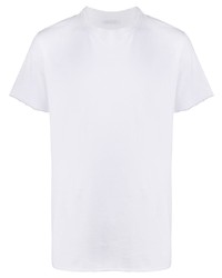Мужская белая футболка с круглым вырезом от John Elliott