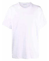 Мужская белая футболка с круглым вырезом от John Elliott