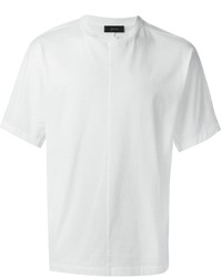 Мужская белая футболка с круглым вырезом от Joseph