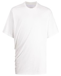 Мужская белая футболка с круглым вырезом от Julius