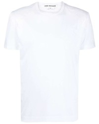 Мужская белая футболка с круглым вырезом от Junya Watanabe