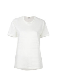 Женская белая футболка с круглым вырезом от Junya Watanabe