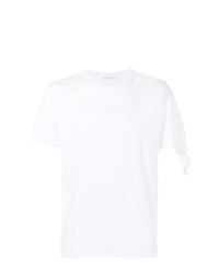 Мужская белая футболка с круглым вырезом от JW Anderson