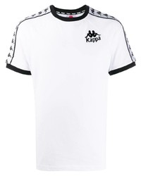 Мужская белая футболка с круглым вырезом от Kappa