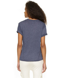 Женская белая футболка с круглым вырезом от NSF