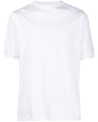 Мужская белая футболка с круглым вырезом от Kiton