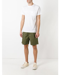 Мужская белая футболка с круглым вырезом от Natural Selection