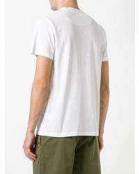 Мужская белая футболка с круглым вырезом от Natural Selection