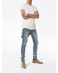 Мужская белая футболка с круглым вырезом от Ksubi