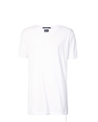 Мужская белая футболка с круглым вырезом от Ksubi