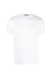 Мужская белая футболка с круглым вырезом от La Fileria For D'aniello