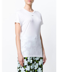 Женская белая футболка с круглым вырезом от Off-White