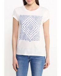 Женская белая футболка с круглым вырезом от Levi's