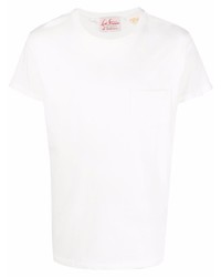 Мужская белая футболка с круглым вырезом от Levi's