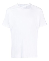 Мужская белая футболка с круглым вырезом от LGN Louis Gabriel Nouchi