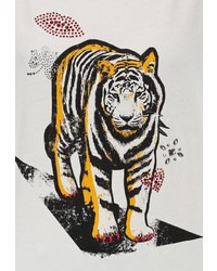 Женская белая футболка с круглым вырезом от Liu Jo